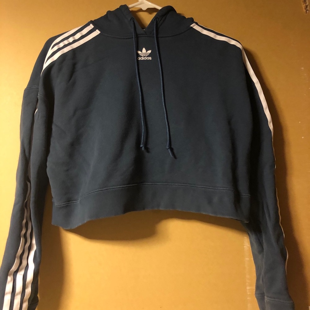 adidas crop hoodie